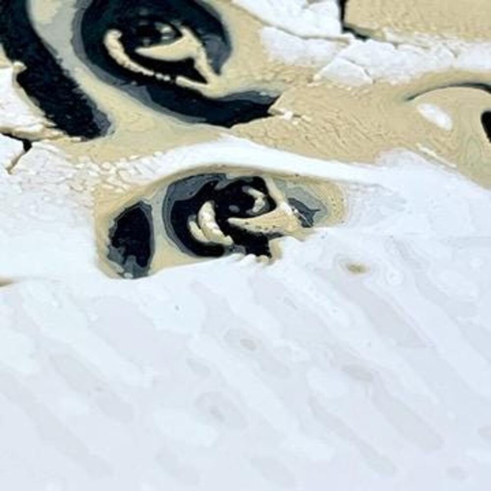 Woman in the Wall, Cracked Face Wall Art, Surreal Portrait Wall Decor - Picture 9 of 9